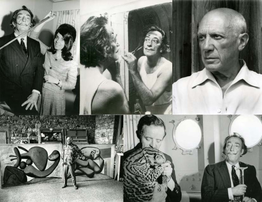 Previously unseen photos of artists including Dali and Picasso, unveiled