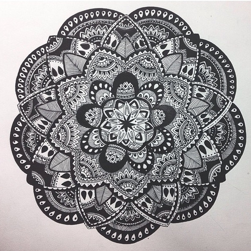 mandala drawing | Tumblr