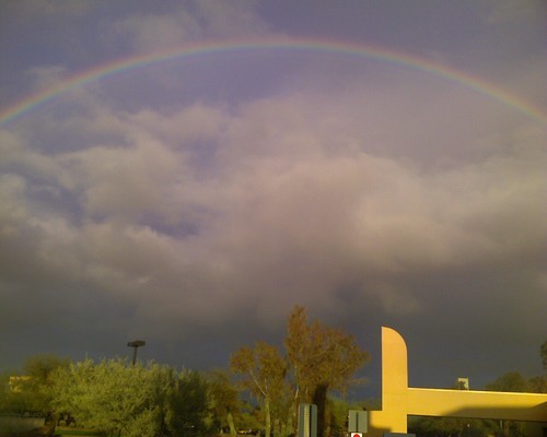 Scottsdale Arizona USA Rainbow East of Mustang Library