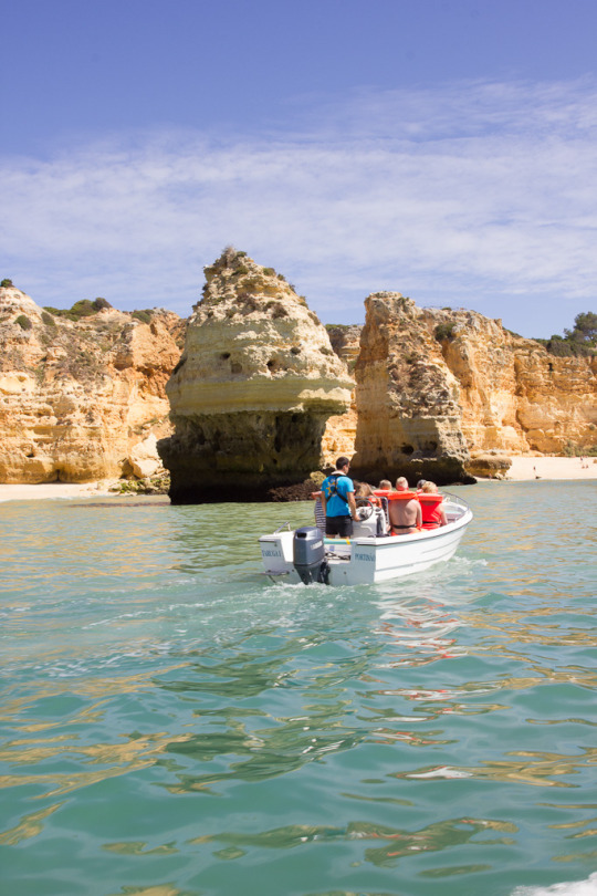 Explore Algarve Portugal Benagil sea caves travel