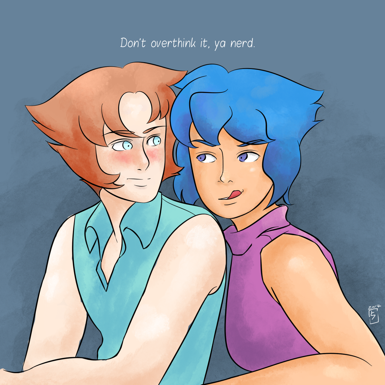 Pearl cannot explain her attraction to the unforgiving tease that is Lapis.