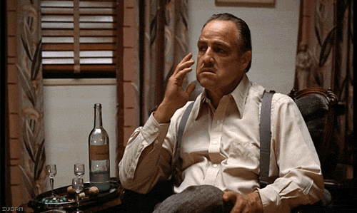 Image result for the godfather gif
