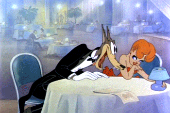 Image result for THE GIRL and wolf FROM TEX AVERY GIFS