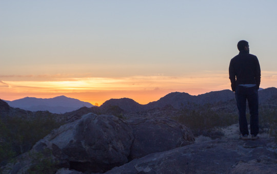 Sunrise at Joshua Tree National Park