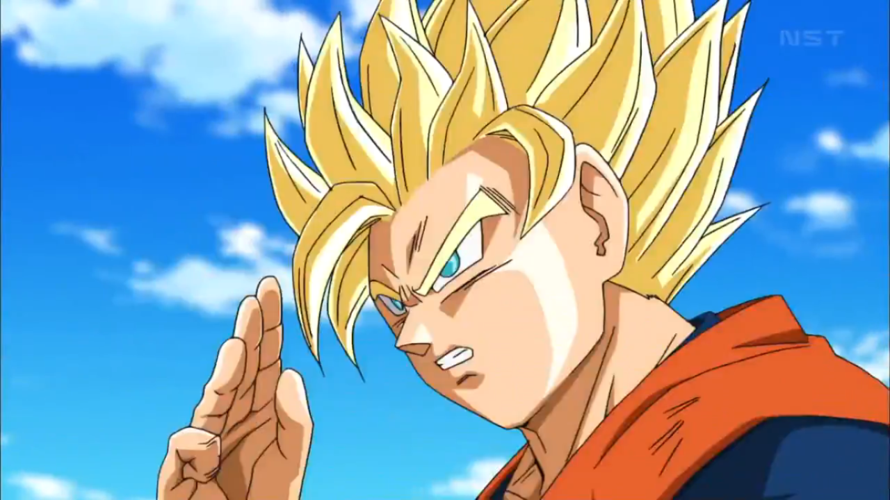 Goku SSJ2 Kamehameha by Drozdoo