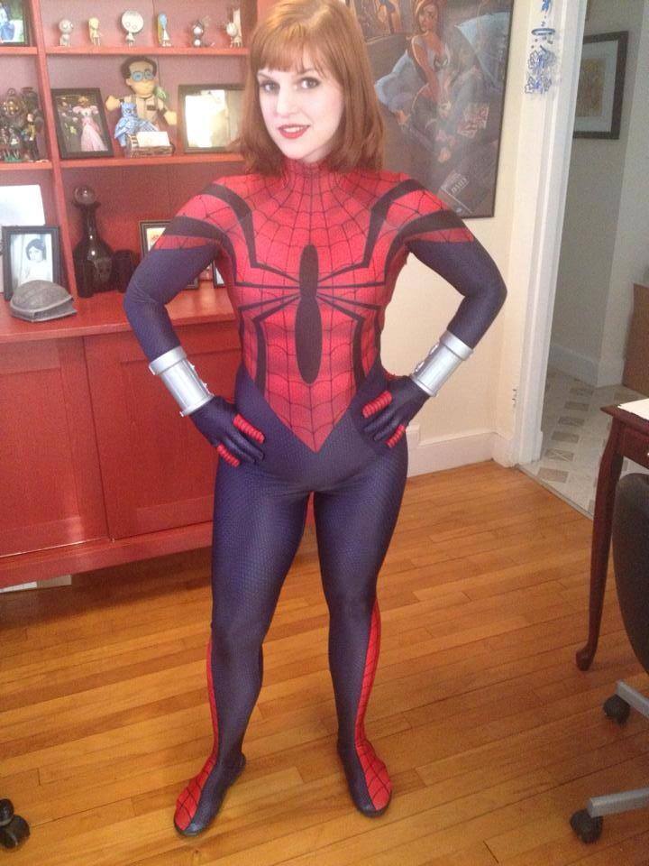 girl costume Spider cosplay