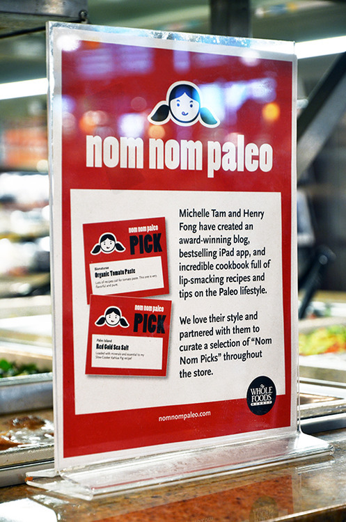 Nom Nom Paleo Invades Whole Foods Market Northern California! by Michelle Tam https://nomnompaleo.com