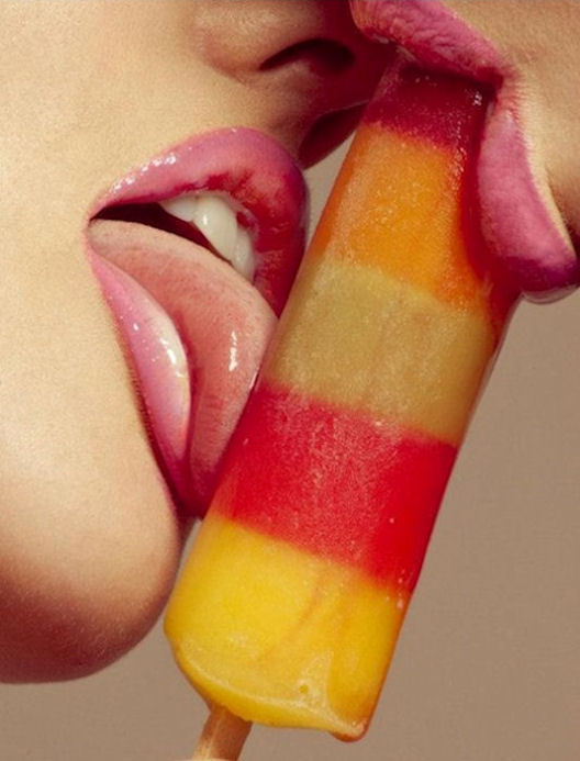 Ice cold sexy popsicle