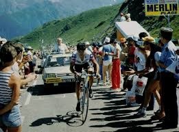 ‪Tour de Francia'87: 22a etapa La Plagne - Morzine (126 km) Ganador: Chozas (Teka) 2° Roche . General Delgado 1°, 2° Roche 21" #j230787‬