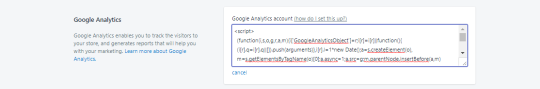 Adding Google Analytics to script