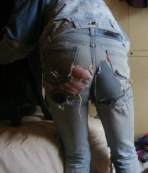 Ripped Jeans Fetish 14