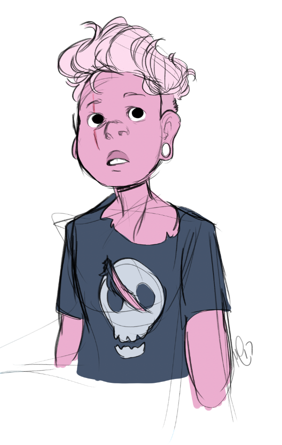 Have some pink zombie Lars for your pink zombie Lars needs. I loved the new eps okay just let me have this.