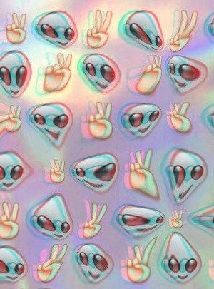 crybaby backgrounds tumblr alien   Tumblr emoji