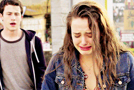 Hannah Baker Crying with Clay Jensen