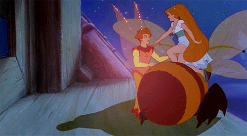 Image result for thumbelina 1994 gif