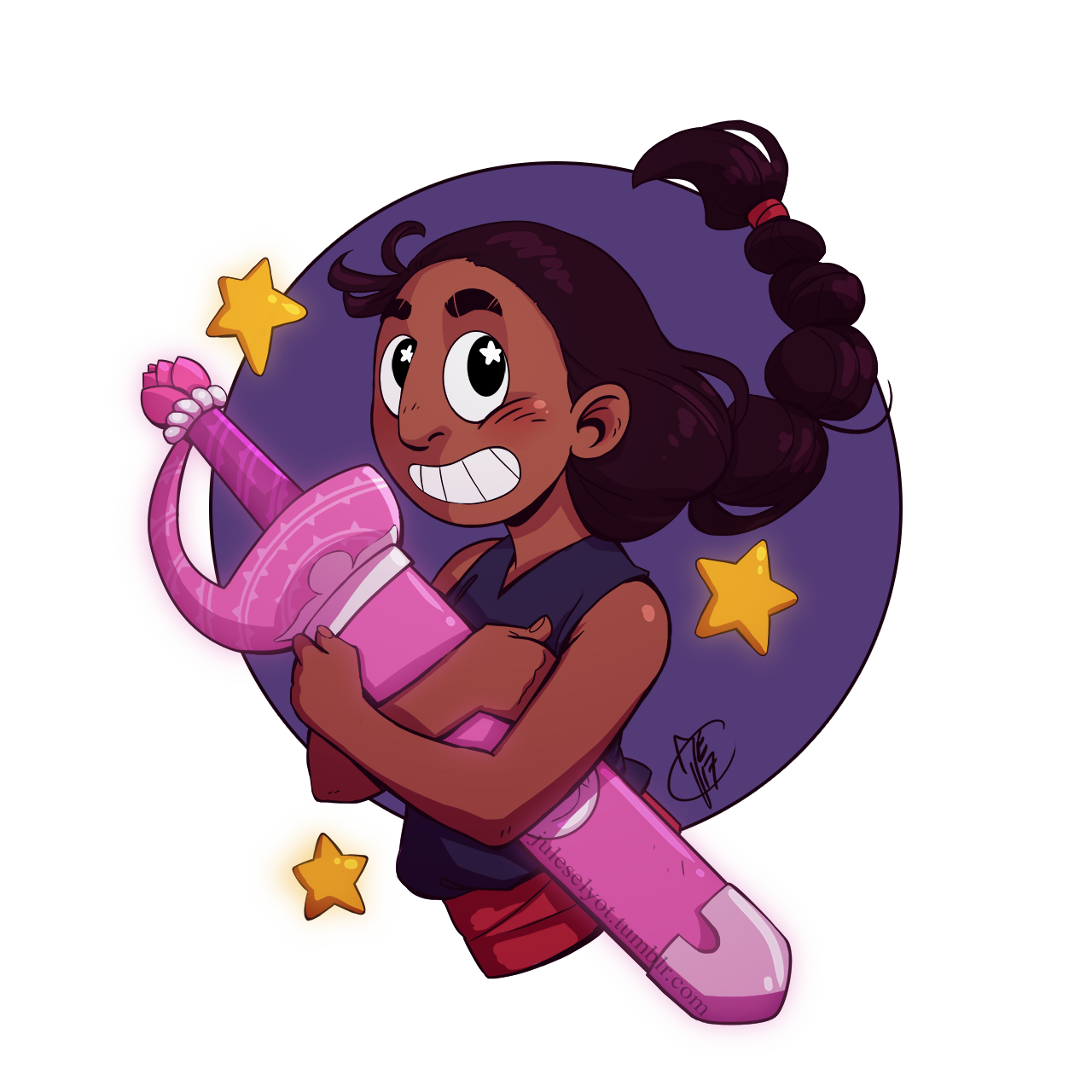 Caught up to Steven Universe super late and had to draw a cute human being ♥