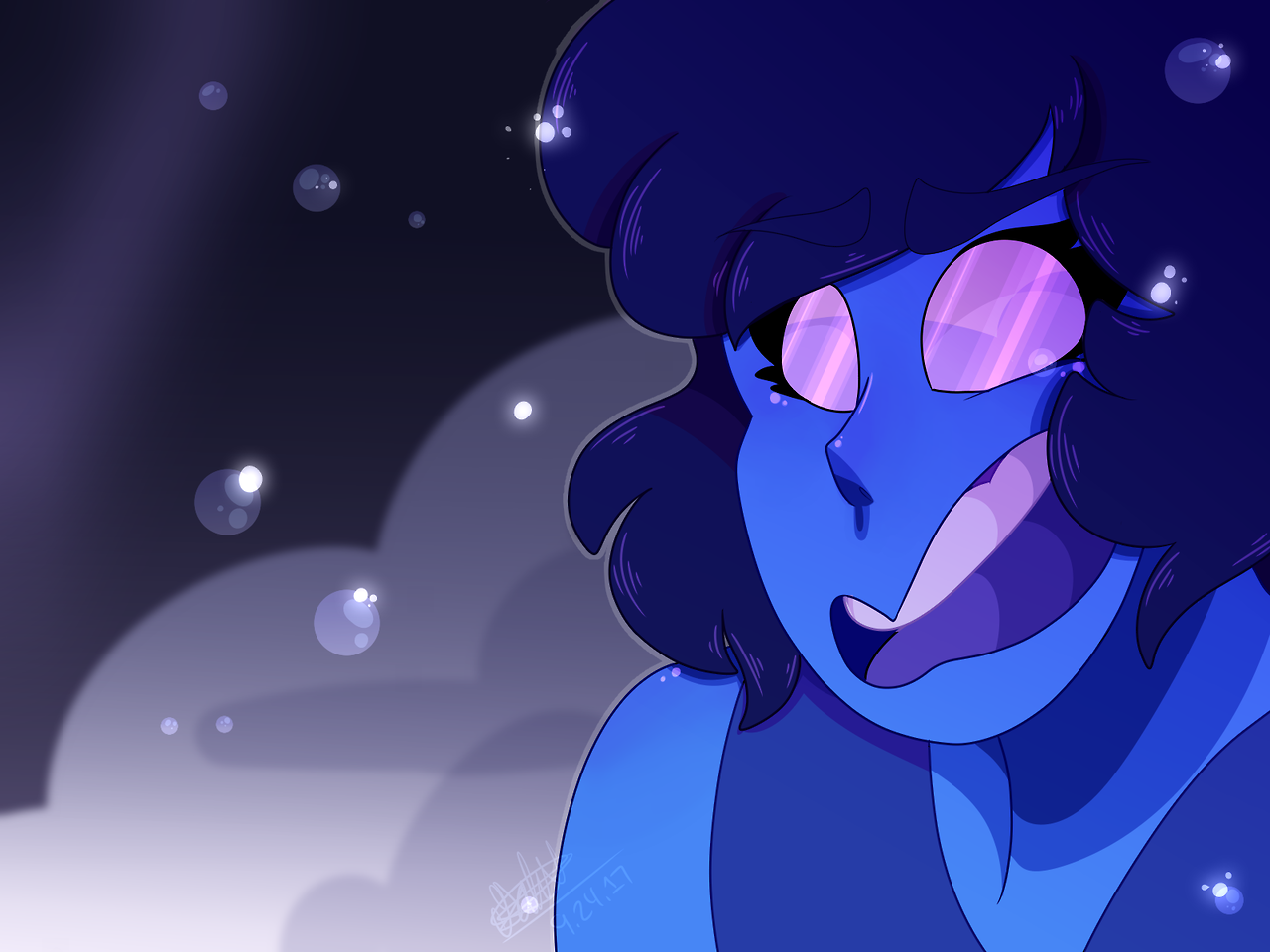I made a lapis redraw and im super duper proud of it
