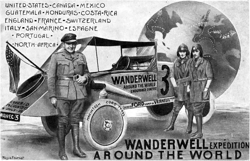 L'affiche Wanderwell expedition