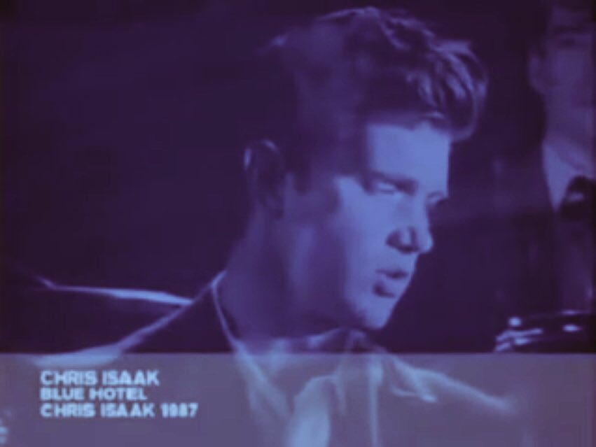 ‪Minutos musicales Chris Isaak (31) “Blue Hotel” del álbum “Chris Isaak” (1986) #j160787 ‬