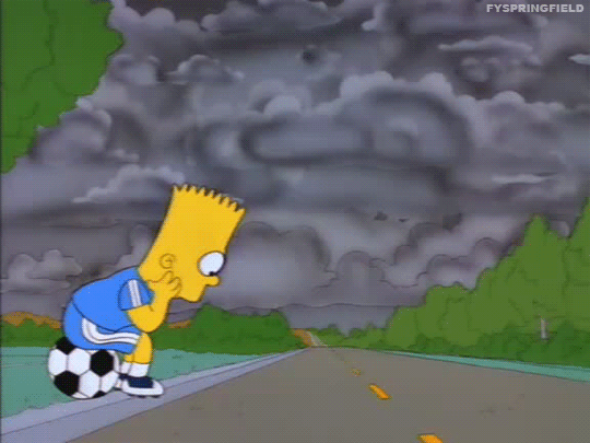Sad Bart Simpson GIF