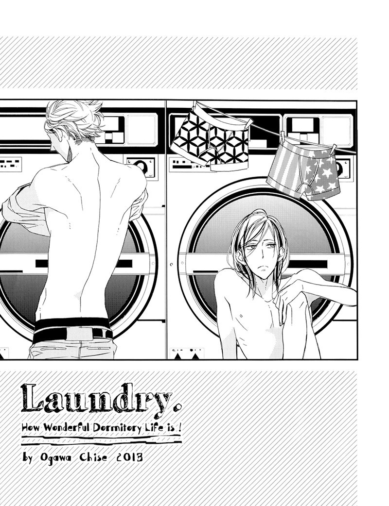 NOMBRE: Laundry
MANGAKA: Ogawa Chise
ESTADO: Finalizado
RESEÑA: ¡Qué maravilloso es la vida de los dormitorios! Dos estudiantes matando el tiempo mientras esperan a que su ropa termine de lavarse.
DESCARGA: 4Shared // Mega
LECTOR ONLINE:
“Batoto:...