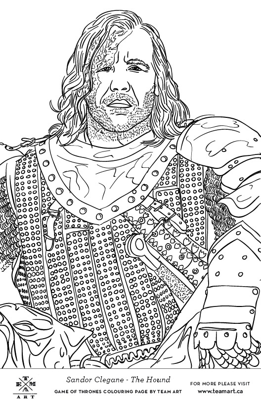 game of thrones coloring pages for adults - photo #37
