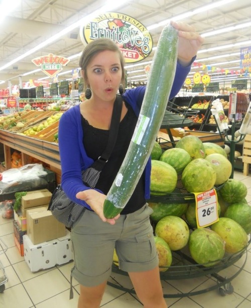 Great cucumber for her