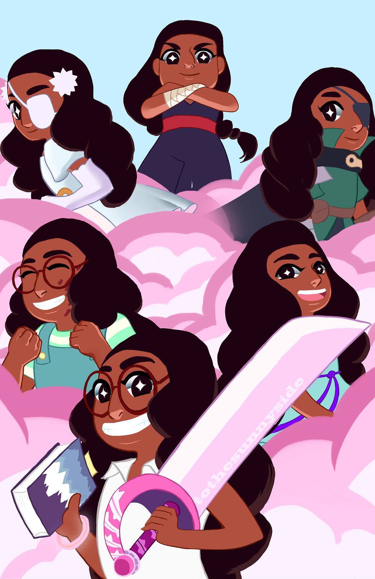 I never got the chance to post these posters I did of Connie and Steven. I love these kids!