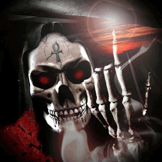 SKULL GIF  Download  Share on PHONEKY