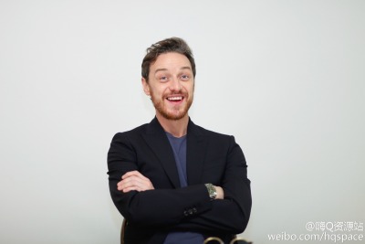 James McAvoy at the press conference for Split at the Four Seasons Hotel, Beverly Hills on 2016-11-16, via weibo.