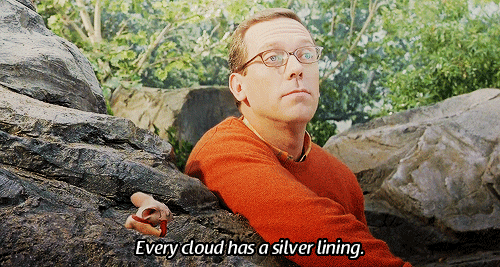 Image result for every cloud has a silver lining stuart little gif