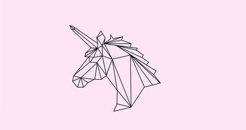 patterns drawings tumblr unicorn geometric Tumblr