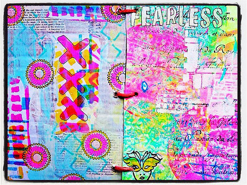 Art Journal Page - Spread in #artjournal following... | Art Journal Pages