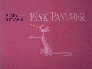 Image result for pink panther animated moving gif