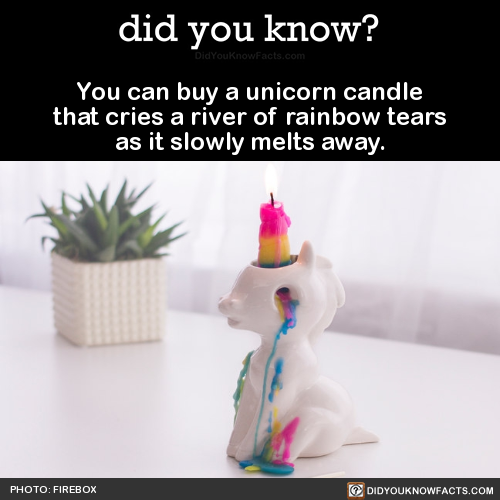 you-can-buy-a-unicorn-candle-that-cries-a-river-of