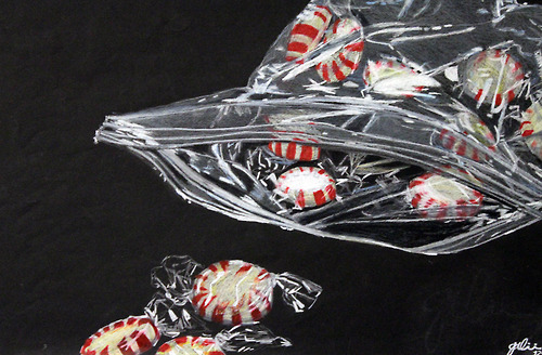 ‘Minty Fresh’ Gabriela Cloe Alvergue Colored Pencils (2012) artbygabiialvergue.tumblr.com