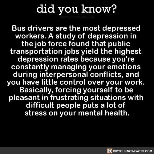 bus-drivers-are-the-most-depressed-workers-a