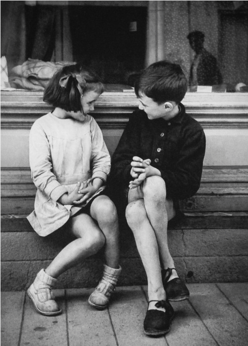Brassaï Paulette and André, Paris 1949