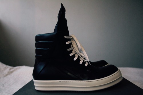 rick owens sneakers on Tumblr