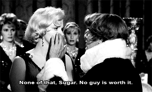 Image result for marilyn monroe some like it hot gif