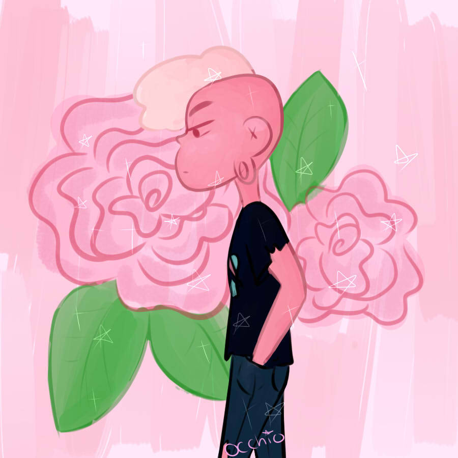 Not a huge fan with how this came out, and I almost wasn’t going to post it. but I figured, hey. I’ve spent some time on this. Why not. So here he is; angsty pink Lars.