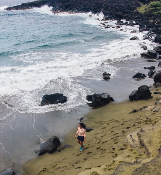 Papakōlea green sand beach -a gorgeous stop during our Big Island road trip