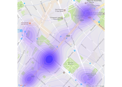 Open Data R Meetup: exploring the Distribution of Traffic Accidents in Belgrade, 2015 in R