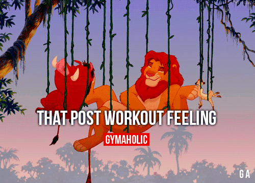 That Post Workout Feeling