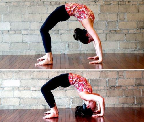 yoga poses on Tumblr