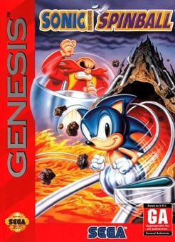 sonic the hedgehog spinball cover
