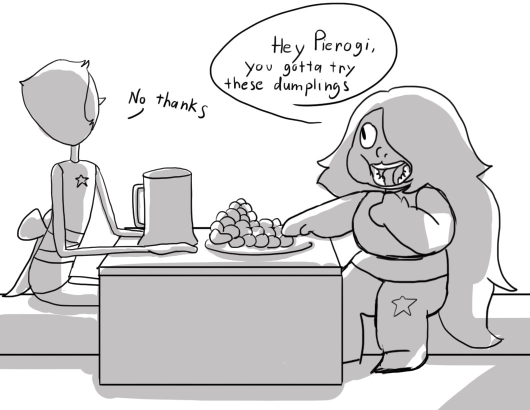 It was an exciting week, Pearl was really thirsty there and I also think Amethyst is hungry