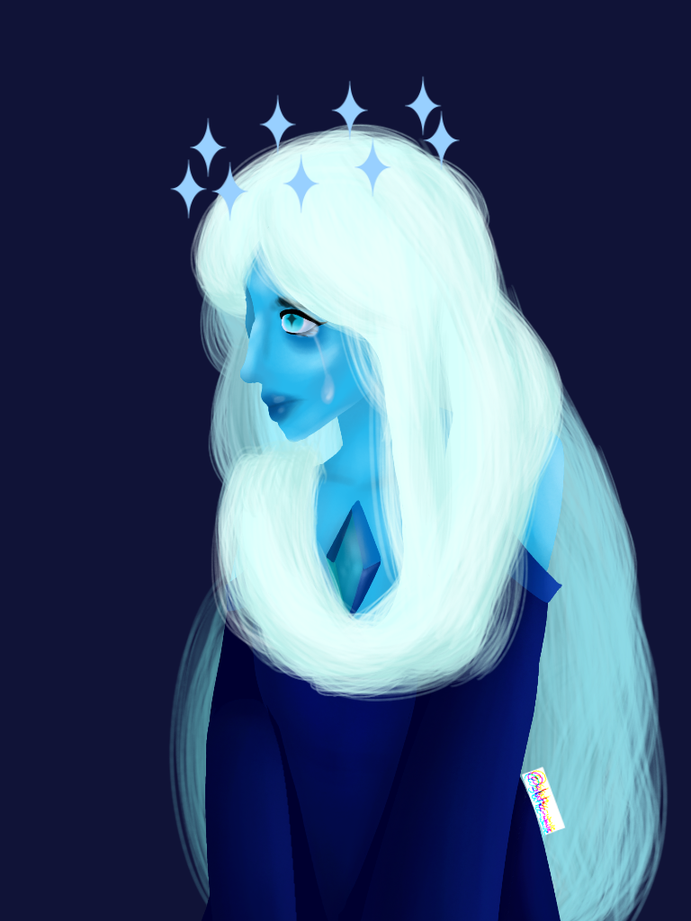 Wanted to try something new all I used Blue Diamond as an experiment