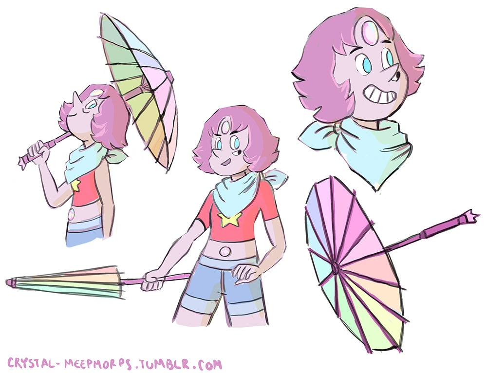 Because everyone else seems to have their own version, here’s my idea for Rainbow Quartz 2.0. They’re my most awaited fusion tbh, Pearl and Steven are my favorite characters, and I believe that for...