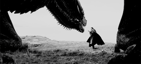  Jon e Drogon.